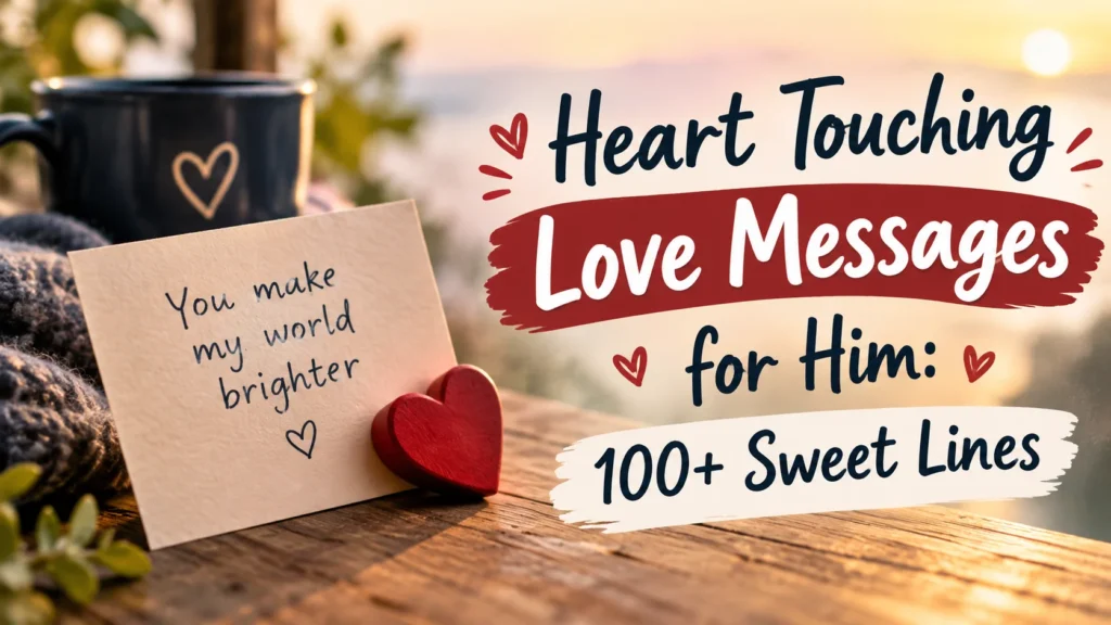 Heart Touching Love Messages for Him